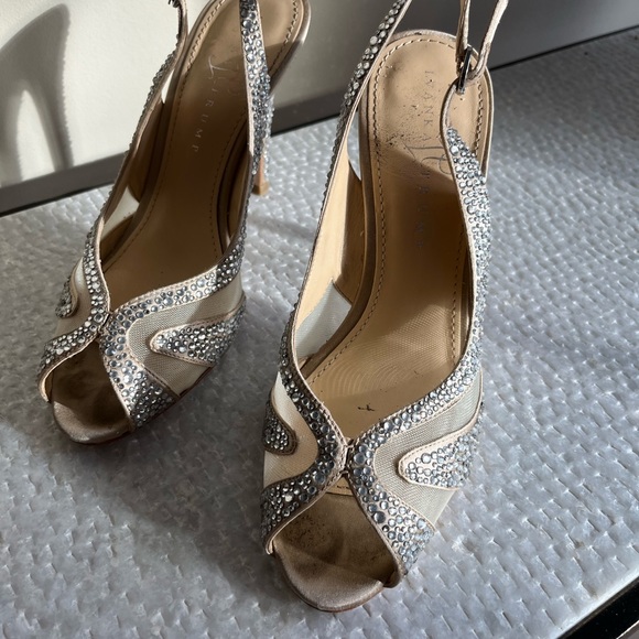 Rhinestone 4” heels - Picture 5 of 7